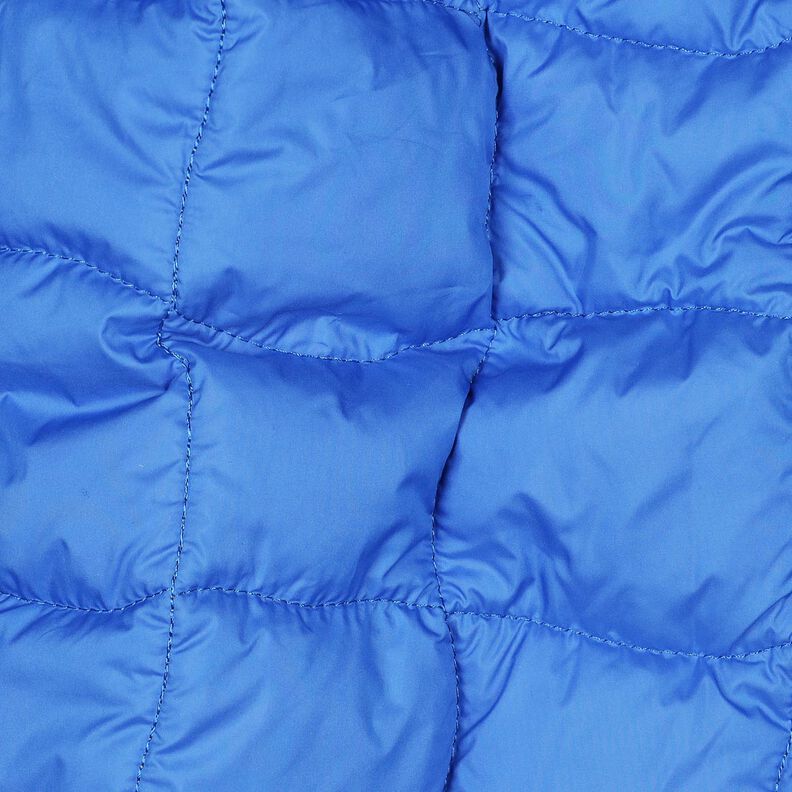 Quilted Fabric wavy squares – royal blue/neon green, image number 2