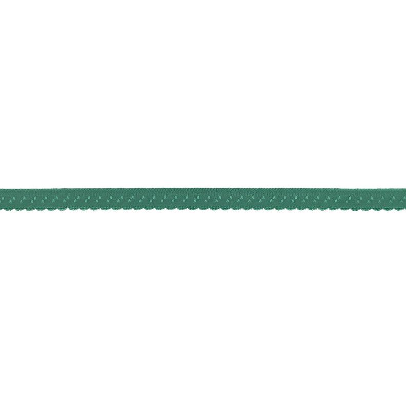 Elasticated Edging Lace [12 mm] – juniper green,  image number 1