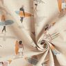 Decor Fabric Half Panama surfer – eucalyptus/natural,  thumbnail number 3