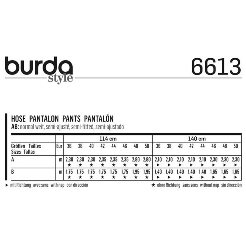 Pants, Burda 6613,  image number 8