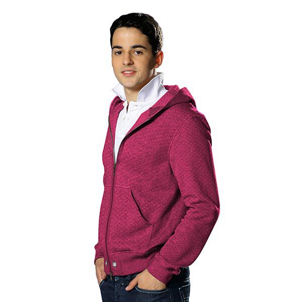 Quilted Jersey – raspberry,  image number 6