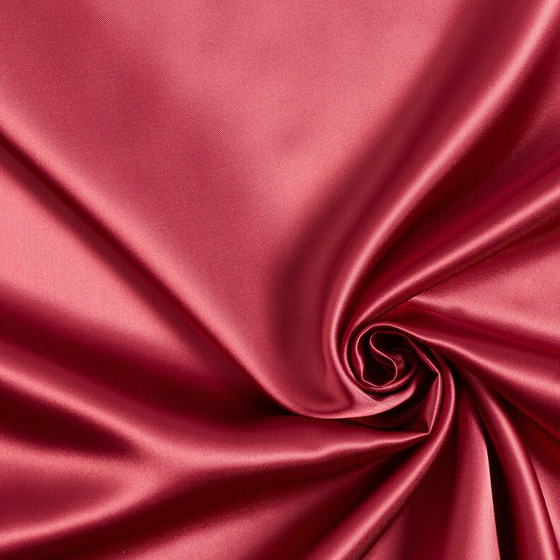 Satin lining plain – hollyhock,  image number 1