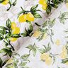 Cotton Cretonne Lemon branches – white/lemon yellow,  thumbnail number 4
