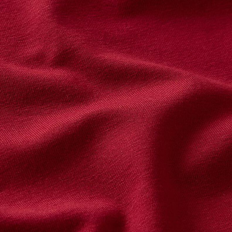 GOTS Cotton Jersey | Tula – burgundy,  image number 2