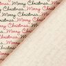 Cotton Cretonne Merry Christmas – natural/carmine,  thumbnail number 4