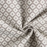 Outdoor fabric jacquard rhombus – grey,  thumbnail number 3