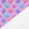 French Terry Shells Digital Print | by Poppy – lavender/blue lilac,  thumbnail number 4