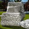 Outdoor Fabric Canvas large dots – ivory/grey,  thumbnail number 8