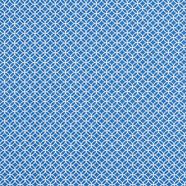 Cotton Cretonne small tile motif – blue,  image number 1