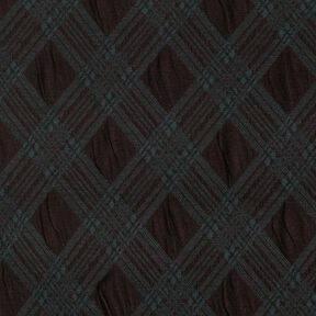 jacquard knit Argyle pattern – black/fir green, 