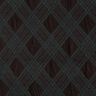 jacquard knit Argyle pattern – black/fir green,  thumbnail number 1