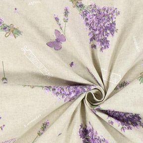 Lavender Bouquet Half Panama – natural, 