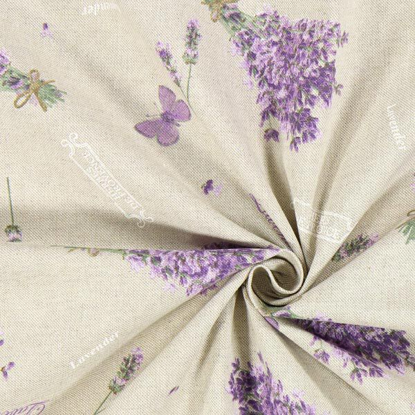 Lavender Bouquet Half Panama – natural,  image number 2