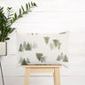 Decor Fabric Half Panama elegant fir trees – natural/pine,  thumbnail number 7