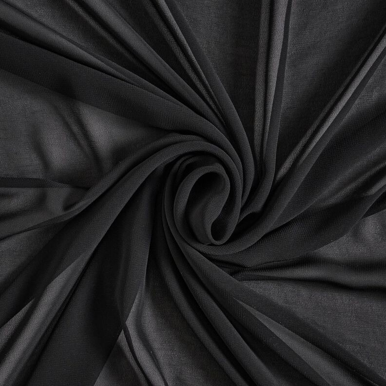 Chiffon – black,  image number 1