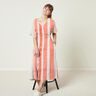 Blouse Fabric large vertical stripes – coral/light pink,  thumbnail number 5