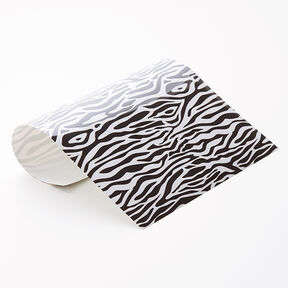 Flex film design zebra Din A4 – black/white, 