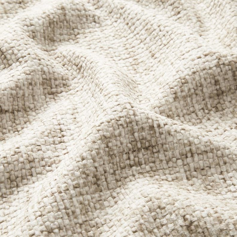Upholstery Fabric embossed velour – light beige,  image number 2