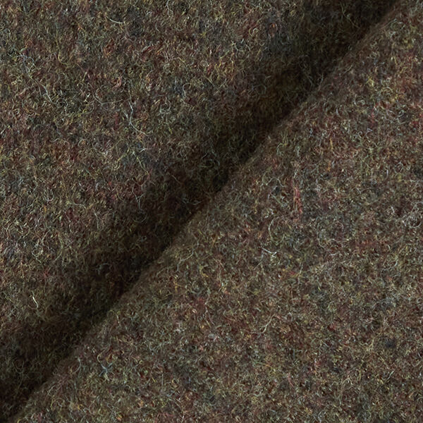 Fulled woollen loden – dark olive,  image number 3