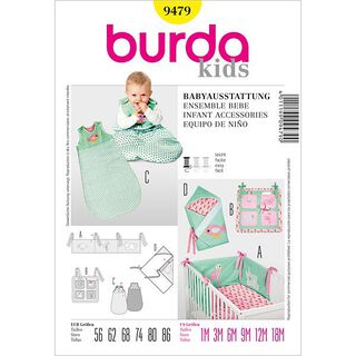 Baby Combination: Baby Nest/ Organizer… Burda 9479, 