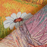 Decorative Panel Tapestry Fabric pair of birds – carmine/light beige,  thumbnail number 4