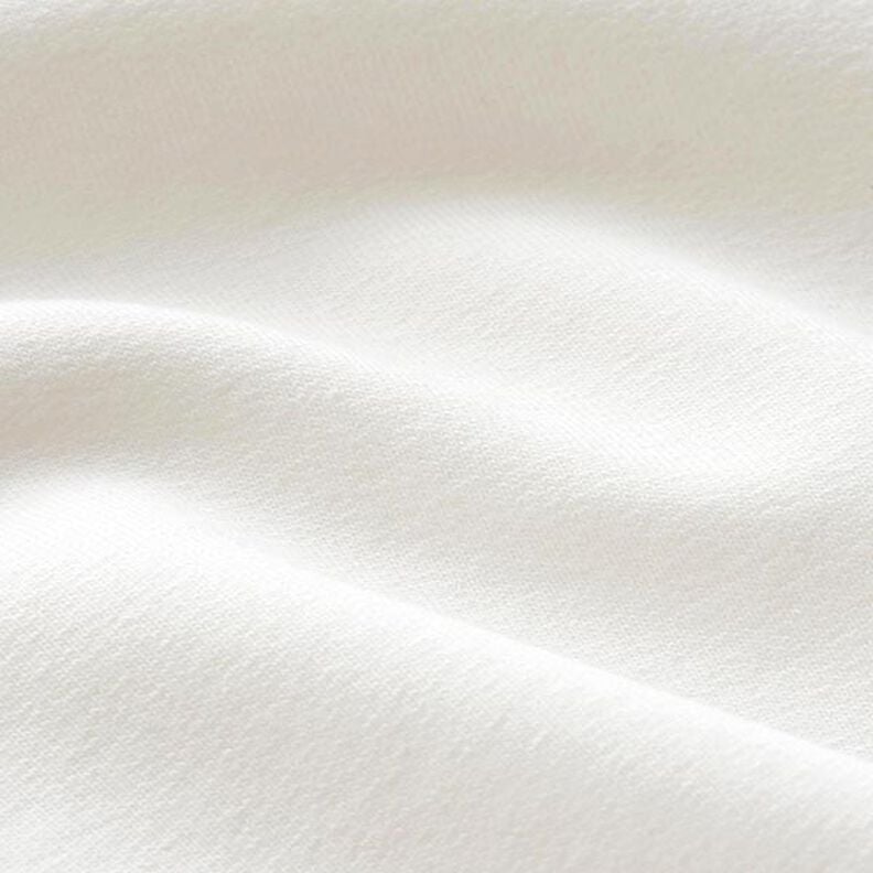 Light French Terry Plain – offwhite,  image number 4