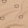 Waffle Jersey little bear | Poppy Fabrics – dark dusky pink/aubergine,  thumbnail number 2