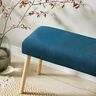 Upholstery Fabric Leather-Look Ultra-Microfibre – petrol,  thumbnail number 5