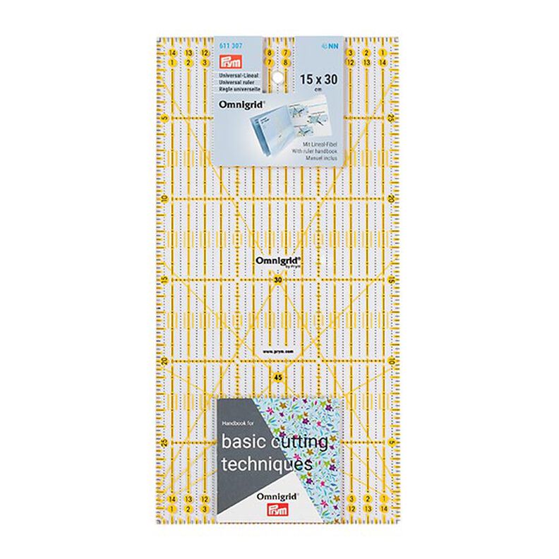 Universal Ruler [ Dimensions:  15 x 30 cm  ] | Prym,  image number 3