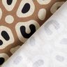 Decor Fabric Half Panama abstract leopard pattern – light brown/cashew,  thumbnail number 4