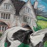 Tapestry Piece  Gypsy Horse,  thumbnail number 3