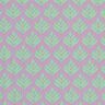 Coated Cotton Abstract Fans – pastel violet/mint,  thumbnail number 1