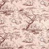 Decor Fabric Canvas antique 280 cm – light pink/brown,  thumbnail number 1