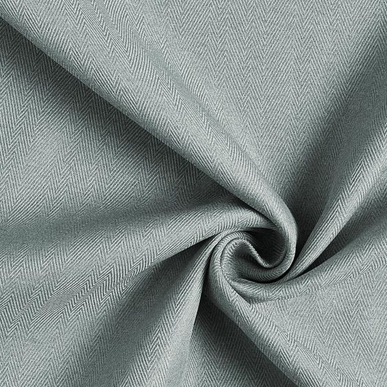 Blackout fabric Herringbone – pastel green,  image number 3