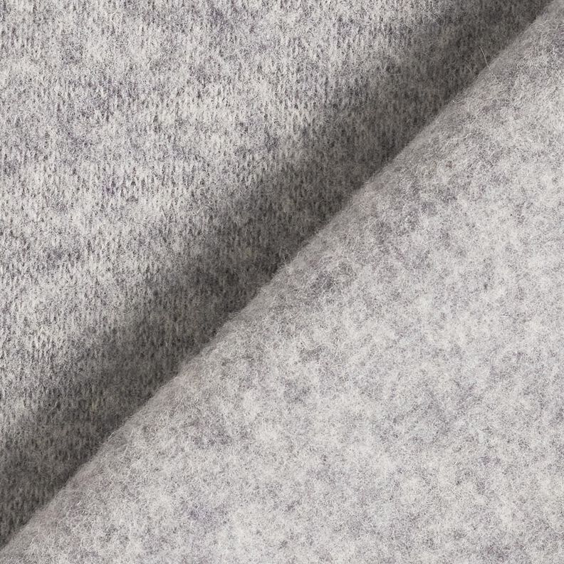 Wool fleece pure new wool Mottled – grey,  image number 3