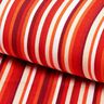 Outdoor Deckchair fabric Longitudinal stripes, 44 cm – red/orange,  thumbnail number 1