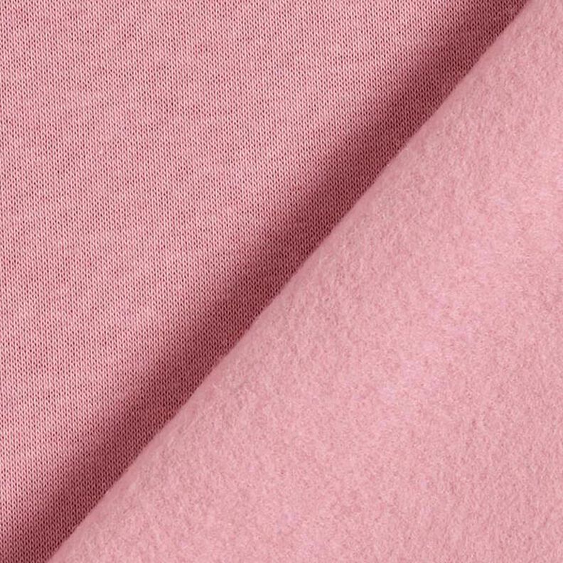 Brushed Sweatshirt Fabric – dusky pink,  image number 5
