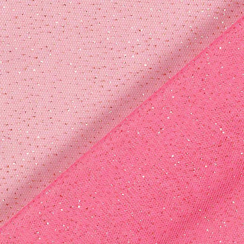 Royal Glitter Tulle – pink/gold,  image number 4