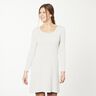 Medium Cotton Jersey Plain – offwhite,  thumbnail number 7