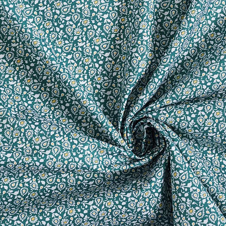 Cotton Cretonne Small Paisley – green,  image number 3