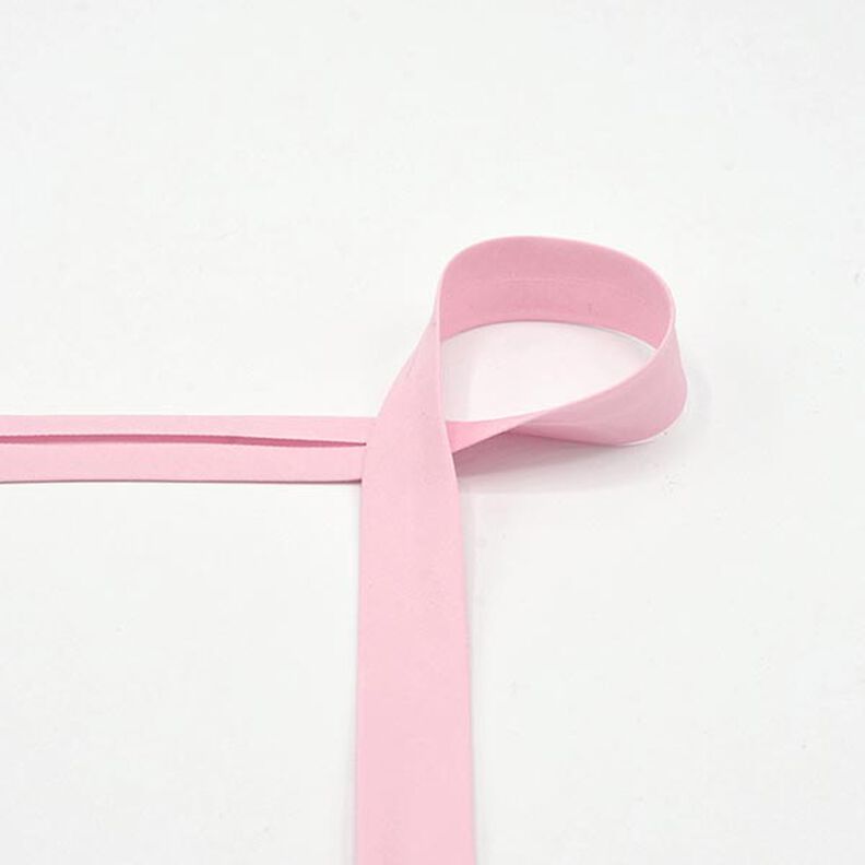 Cotton Bias Tape Poplin [20 mm] – light pink,  image number 1
