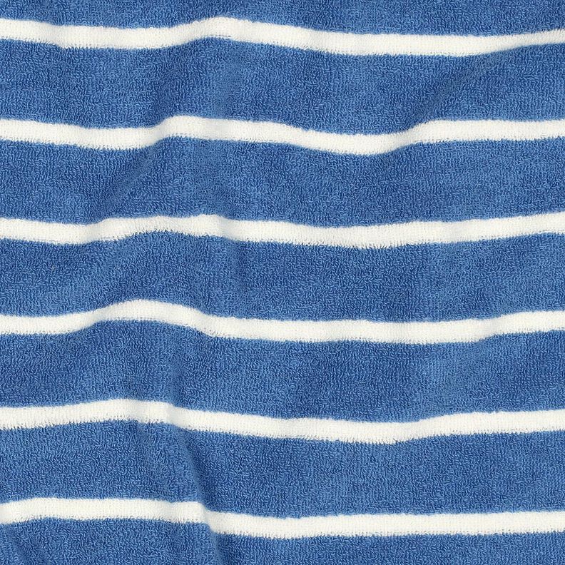 terry cloth jersey Stripes – brilliant blue/ivory,  image number 3