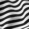 Cotton Jersey Narrow Stripes – black/white,  thumbnail number 3
