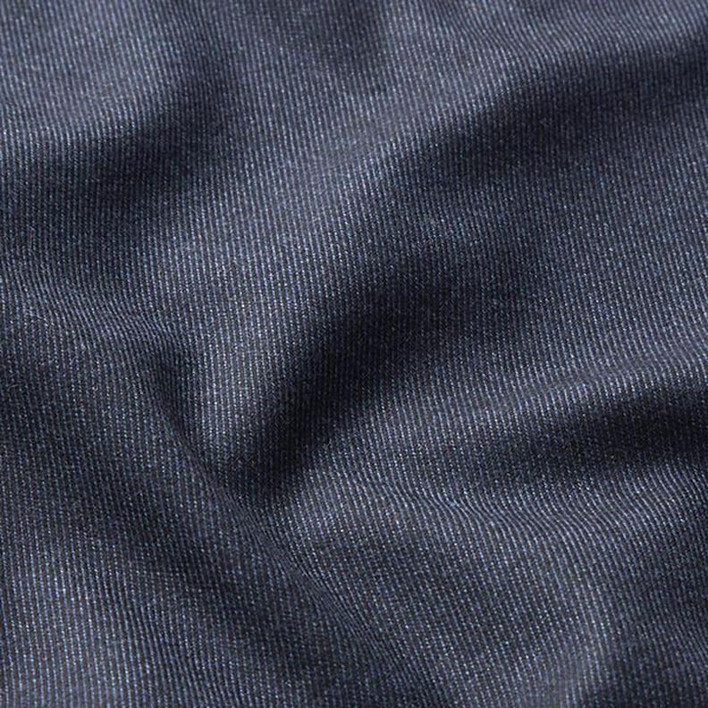 Plain Viscose Blend Stretch Suiting Fabric – midnight blue,  image number 2