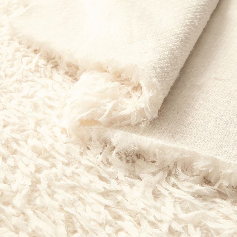 Faux Fur Plain springs | Katia Fabrics – white, image number 9
