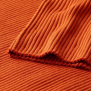 Heavy Hipster Jacket Cuff Ribbing – terracotta, 