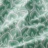 Cotton Cretonne Abstract leaves – sage/ivory,  thumbnail number 2