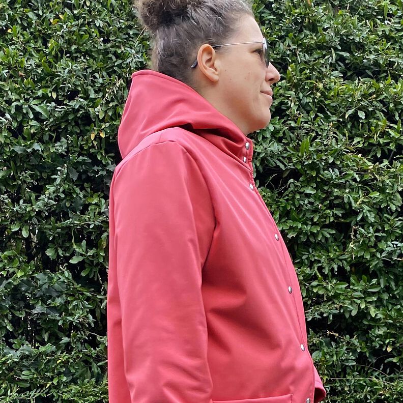 FRAU KARO - lined hooded parka with patch pockets, Studio Schnittreif | XS - XXL,  image number 16