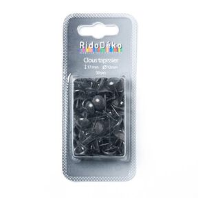 Upholstery Tacks [ 17 mm | 50 Stk.] - anthracite, 