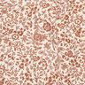 Double Gauze/Muslin two-tone flowers  | Poppy Fabrics – light beige/caramel,  thumbnail number 2